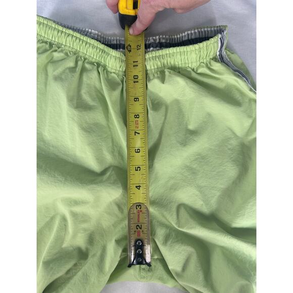 Nike Green Women's sz M Striped Pants Cargo Sweatshirt Lined Track Pants Y2K - Picture 10 of 12